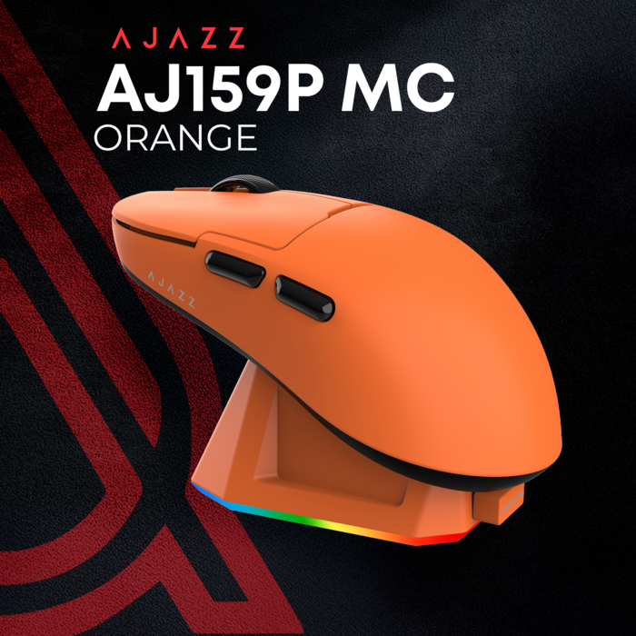 Бездротова ігрова миша Ajazz AJ159P MC Orange (AJ159P-MC-Orange)