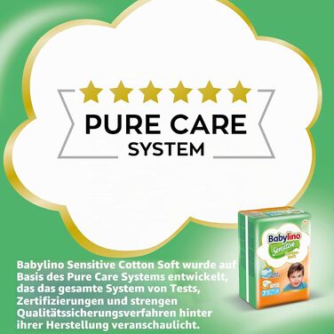 Дитячі підгузки Babylino Sensitive розмір 5 Junior (11-16 кг), 132 шт.