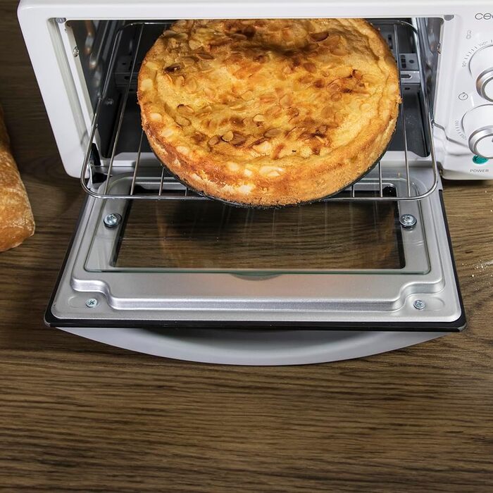 Міні-піч Cecotec Bake&Toast 1090 White 10л, 1000 Вт, таймер 60 хв, до 230°C, біла