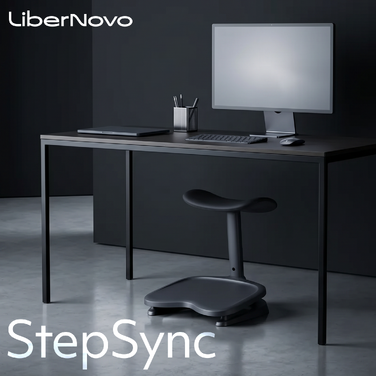 Ергономічна підставка для ніг LiberNovo StepSync Footrest Obsidian Omni SE