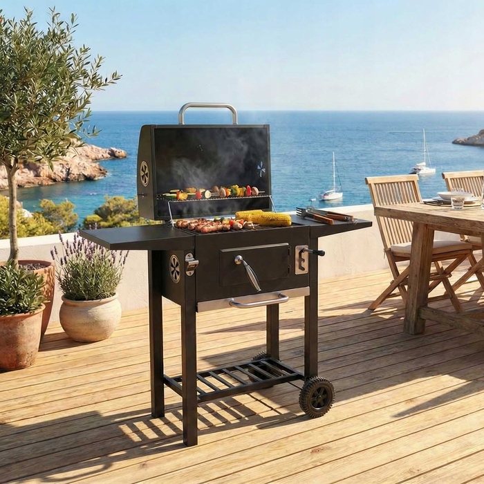 Вугільний гриль 45,5 x 30 см