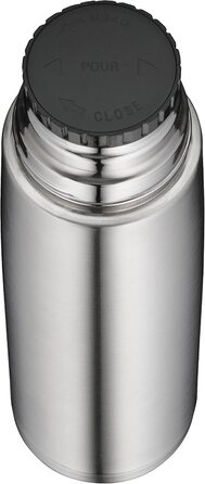 Термос alfi ISOTHERM PERFECT 1 л з нержавіючої сталі з чашкою, герметичний, з кришкою, збереження тепла, без слідів, довговічний, можна мити в посудомийній машині, BPA-free