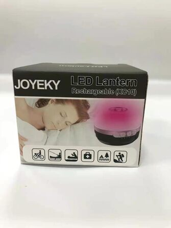 LED кемпінговий ліхтар із RGB підсвічуванням, 5200mAh, USB-заряджання, 6 режимів яскравості, магніт, димірування, для кемпінгу, походів та надзвичайних ситуацій
