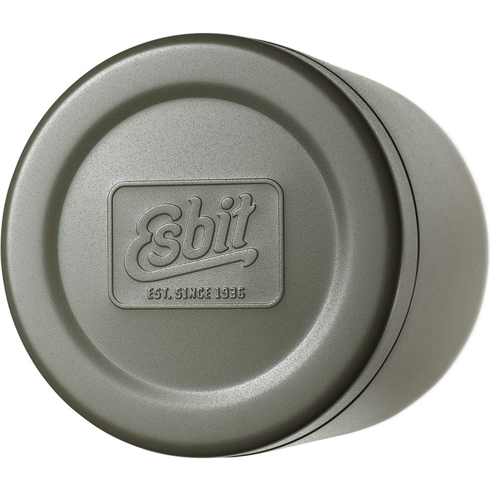 Термоконтейнер Esbit Classic для їжі, 750 мл, оливковий, нержавіюча сталь – харчовий термос для гарячих та холодних страв