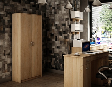 Стелаж Matkam 74 x 180 x 35 см, дуб сонома