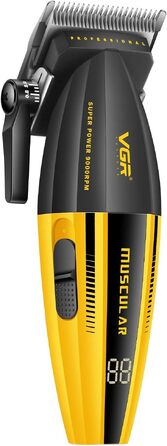 Машинка для стрижки VGR 285 Fresh Fade професійна, акумуляторна, 9000 об/хв, з LED-дисплеєм для чоловіків