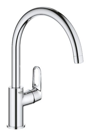 Змішувач для кухні GROHE BauFlow одноручків, DN 15, хромований - 31538001