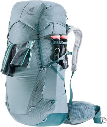 Жіночий ультралегкий трекінговий рюкзак Deuter Aircontact Ultra 45+5 л, Dusk-denim