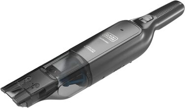 Акумуляторний ручний пилосос BLACK+DECKER Dustbuster Slim HLVC320B11, 12В, 2.0А·год, без мішка, бездротовий, з XXL-насадкою, зарядна станція, щілинна та меблева насадки