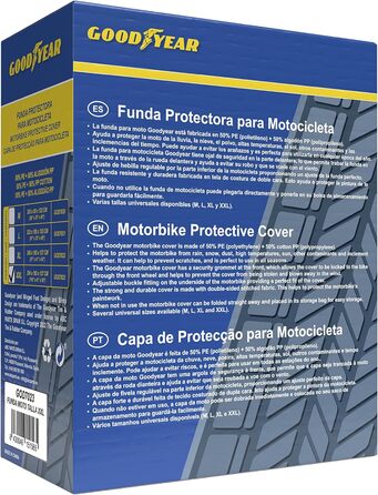 Чохол для мотоцикла Goodyear XXL, водонепроникний захист