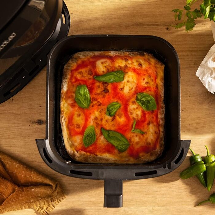 Аерофритюрниця Cecotec Cecofry Absolute 7600 7,6 л, 2000 Вт, цифрова, компактна, технологія PerfectCook, регулювання температури і часу, сенсорна панель, 8 режимів