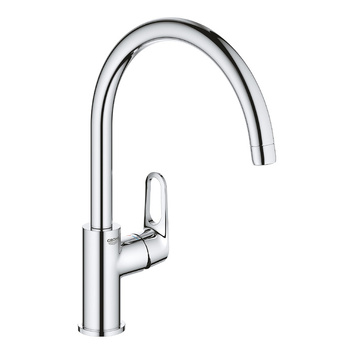 Змішувач для кухні GROHE BauFlow одноручків, DN 15, хромований - 31538001