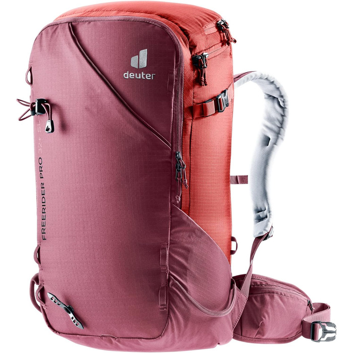 Жіночий рюкзак для гірськолижних турів Deuter Freerider Pro 32+ SL, 32+ л, бордовий