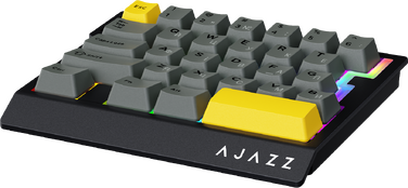 Дротова магнітна клавіатура Ajazz AK029 Ice lsland Magnetic Switch (AK029-I-BY)