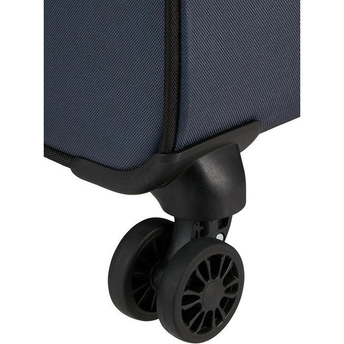 Валіза American Tourister Daring Dash Spinner M, розширювана, 66.5 см, 67/75 л, чорний/сірий