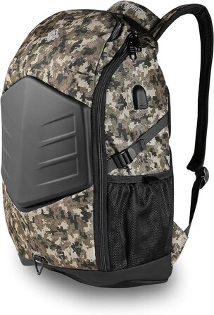 Рюкзак BoostBag Camouflage для ноутбука 17,3'' – міський камуфляж, для школи, університету та роботи, Boostboxx