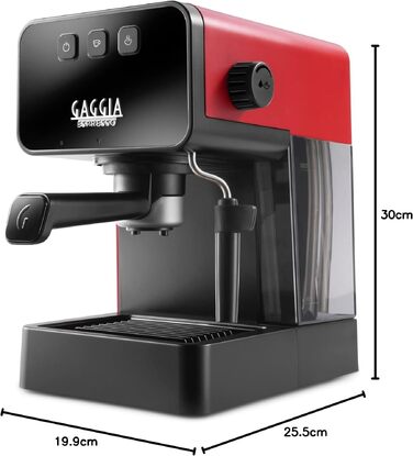 Кавомашина Gaggia Espresso Style Rosso EG2111/03 - еспресо, червона