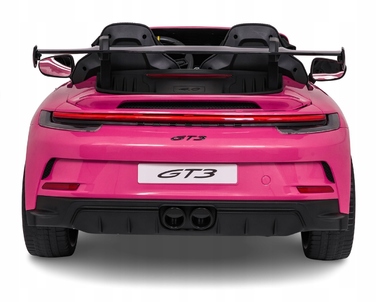 Дитячий двомісний електромобіль Porsche 911 GT3 з блискітками, 4x20