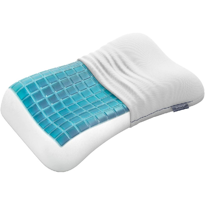 Ортопедична подушка Technogel Pixel Anatomic Curve 66x40x9 см, біла