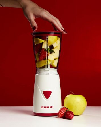 Блендер G3Ferrari Mister Fruit, 170 Вт, 500 мл, пластик, білий