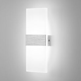 Lightsjoy LED настінний світильник 12W, сучасний, для внутрішнього освітлення, холодне біле світло, для спальні, коридору, вітальні, сходів