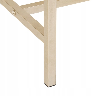 Консольний стіл 5five Simply Smart, відтінки бежевого, напівматовий, 80,5 x 90 x 35 см