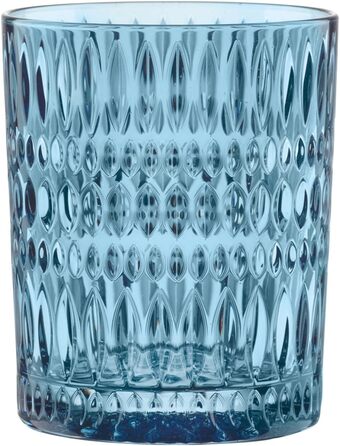 Набір келихів Nachtmann Vintage Blue 304 мл, 2 шт, кришталеві склянки для віскі, сині, етно-дизайн