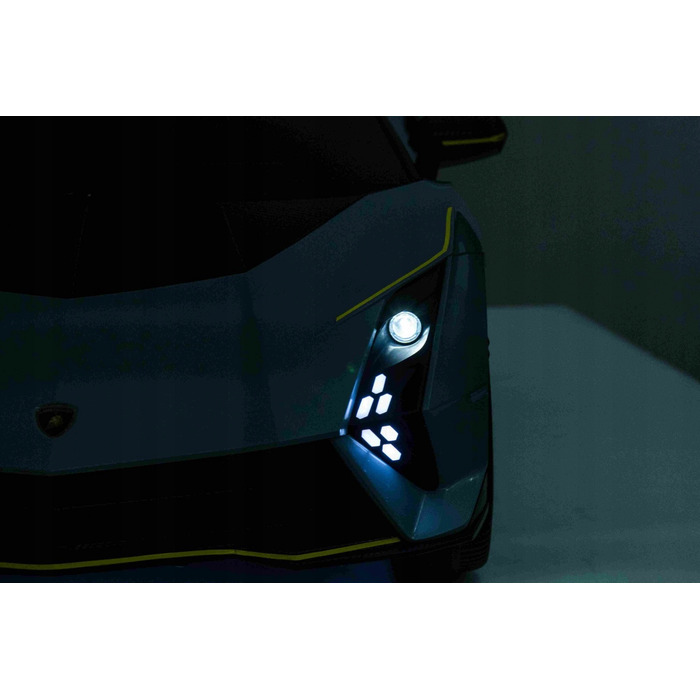 Дитячий електромобіль Lamborghini INVENCIBLE на акумуляторі з LED-освітленням, MP3 та пультом керування, 4x35W