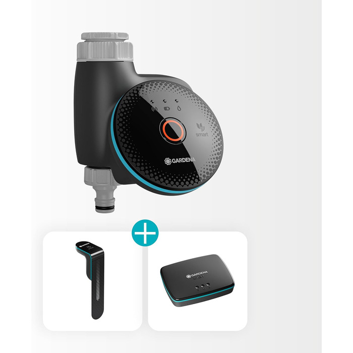 Gardena Smart Water Control 19033-20: Система автоматичного поливу з датчиком та шлюзом для розумного дому