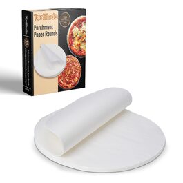 Пергамент для випікання Tortillada, круглий папір для випічки 25 см, 200 шт.