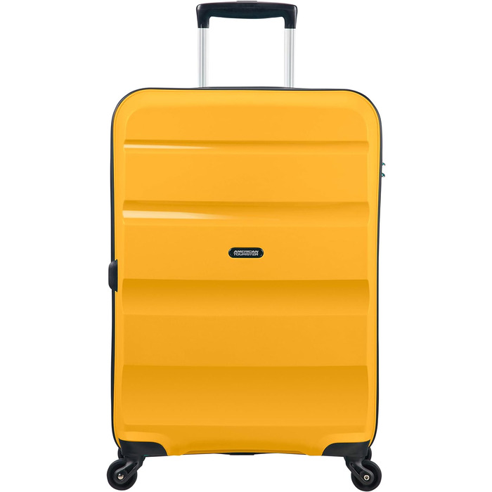 Валіза American Tourister Bon Air Spinner жовта, розмір M, 66 см, 57.5 л, ручна поклажа