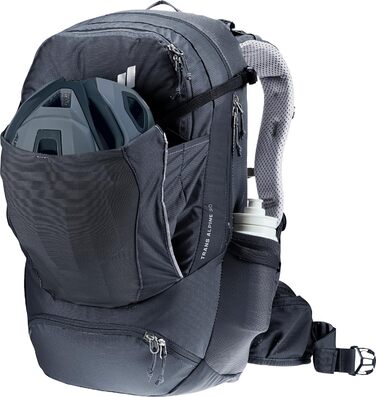 Чоловічий велосипедний рюкзак Deuter Trans Alpine 30 л, чорний