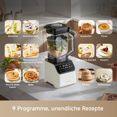 Портативний блендер Dreame PortFresh з від'ємним двигуном, чаша 880 мл (BPA-free), 5 режимів роботи та функція самоочищення, зелений