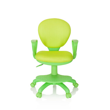 Дитячий стілець / дитячий письмовий стілець KID COLOUR тканина зелений hjh OFFICE