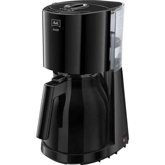 Кавоварка Melitta Enjoy Therm з термокувшином, антикрапельна, 8 чашок, чорна