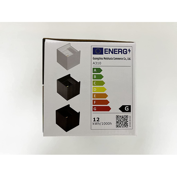 Klighten LED бра 12 Вт, настінні світильники для внутрішніх і зовнішніх робіт, регульований світловий потік вгору-вниз, тепле біле світло 3000K, IP65, антрацит RAL 7016, комплект 2 шт, для вітальні, спальні, балкона