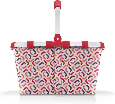 Кошик для покупок reisenthel carrybag Signature Sunset, міцний, водовідштовхувальний, з великою місткістю та внутрішньою кишенею, елегантний дизайн