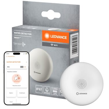 Розумний датчик чадного газу LEDVANCE SMART+ з WiFi, сертифікований EN 50291, білий, пластик
