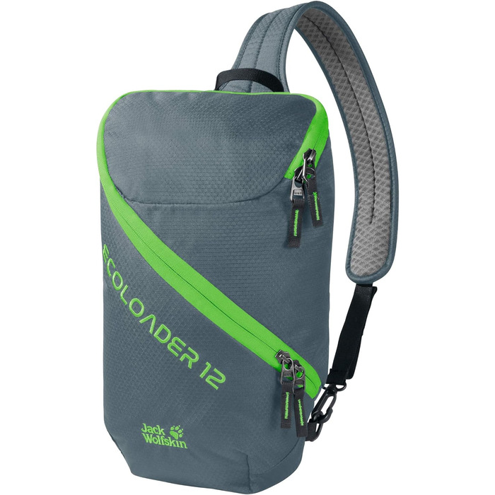 Рюкзак Jack Wolfskin Ecoloader 12 л унісекс, сірий, універсальний розмір