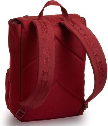 Рюкзак Invicta JOLLY SOLID S, універсальний міський, червоний, для офісу, навчання, спорту, італійський дизайн