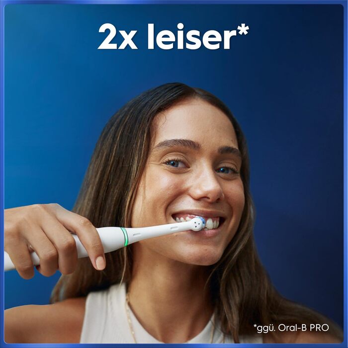 Електрична зубна щітка Oral-B iO Series 5, набір з 2 шт (чорна та біла), з додатковою насадкою та білим футляром