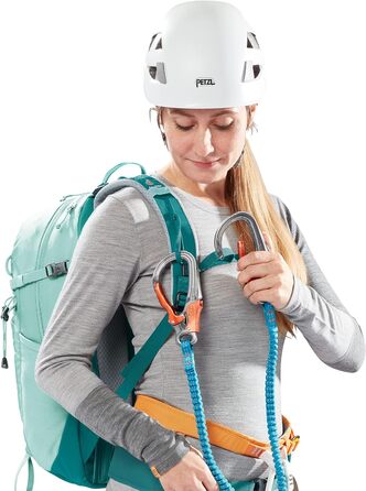 Жіночий туристичний рюкзак Deuter Trail 23 SL, 23 л, Glacier-deepsea, для альпінізму та походів