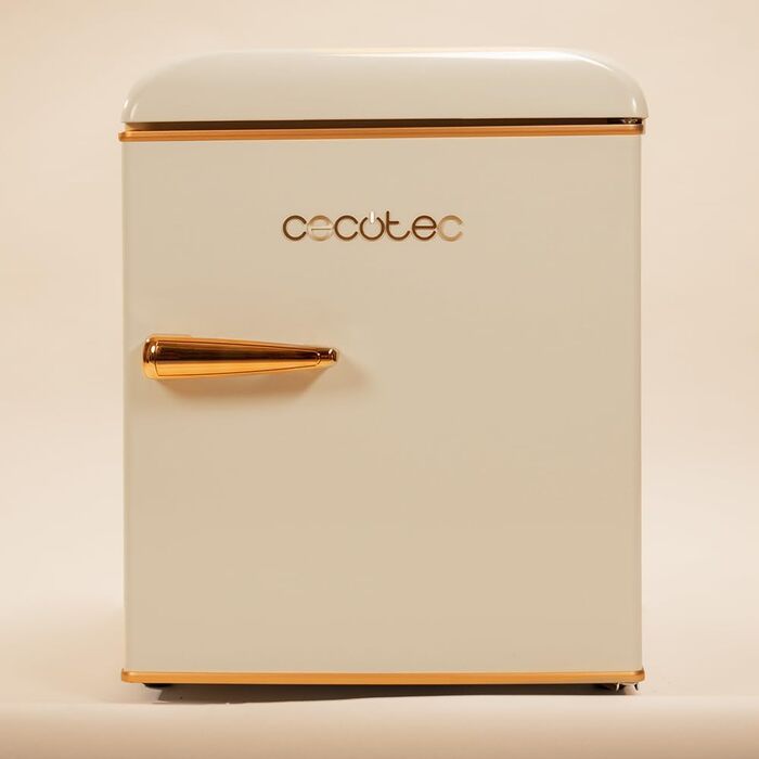 Холодильник Cecotec Bolero CoolMarket TT Origin 45L - Ретро, Бежевий, 45л, Клас E