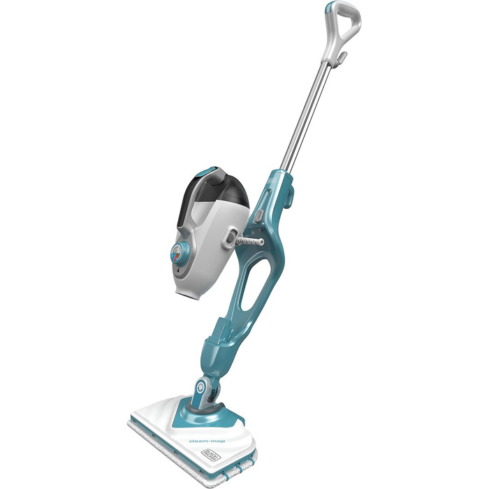 Парова швабра BLACK+DECKER BHSM166DSM 1600 Вт з дельтакутовою насадкою 2-в-1