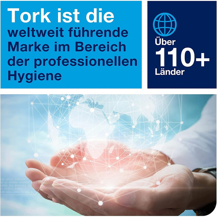 Диспенсер для туалетного паперу Tork SmartOne чорний T8, висока ємність, лінія Elevation, 680008, з можливістю дозаправки