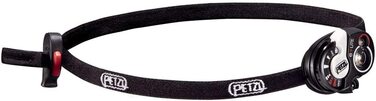 Ліхтар Petzl E+Lite E02 P3 чорний/червоний, аварійний налобний ліхтар