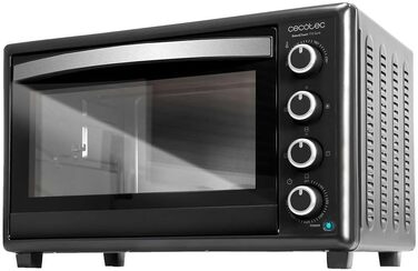 Міні-піч Cecotec Bake&Toast 1090 White 46л з грилем та таймером 60 хв, 1000 Вт, до 230°C