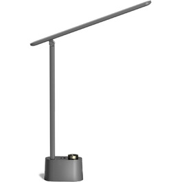 Світлодіодна настільна лампа Honeywell HWT-H01 з USB, диммована, захист очей, портативна, біла, для читання та роботи