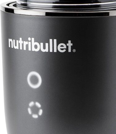 Nutribullet персональний блендер 1000 Вт, тиха робота, 900 мл Tritan Renew, сенсорне керування, темно-сірий, EU версія