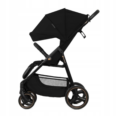 Легкий прогулянковий візок Kinderkraft TRIG 3, до 22 кг, чорний